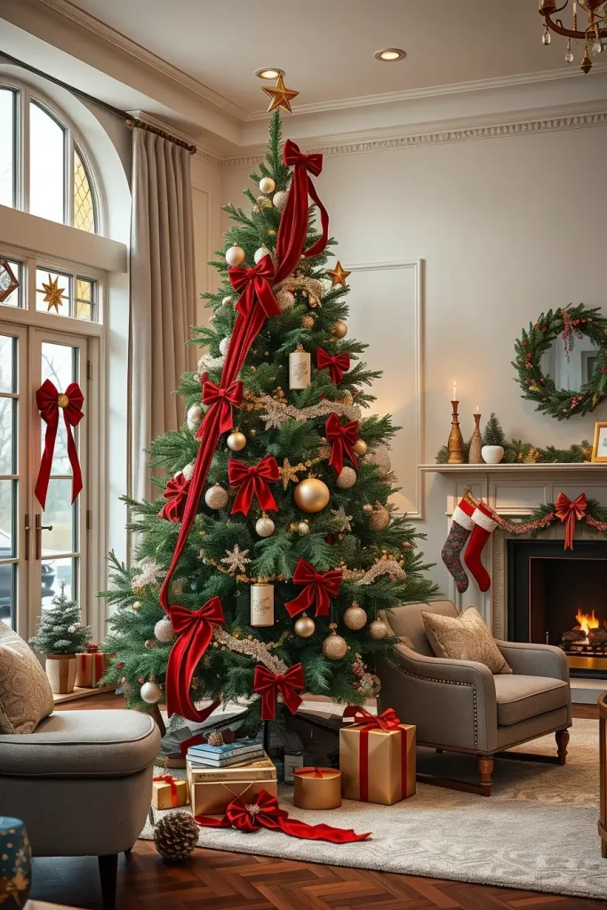63 Red and Silver Christmas Tree 2025 Ideas for a Timeless Holiday Look