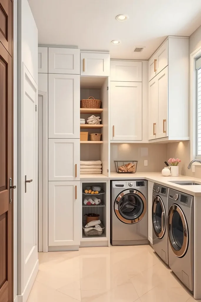 Pantry in Laundry Room Ideas 2026: 66 Smart, Stylish, and Space-Saving Designs