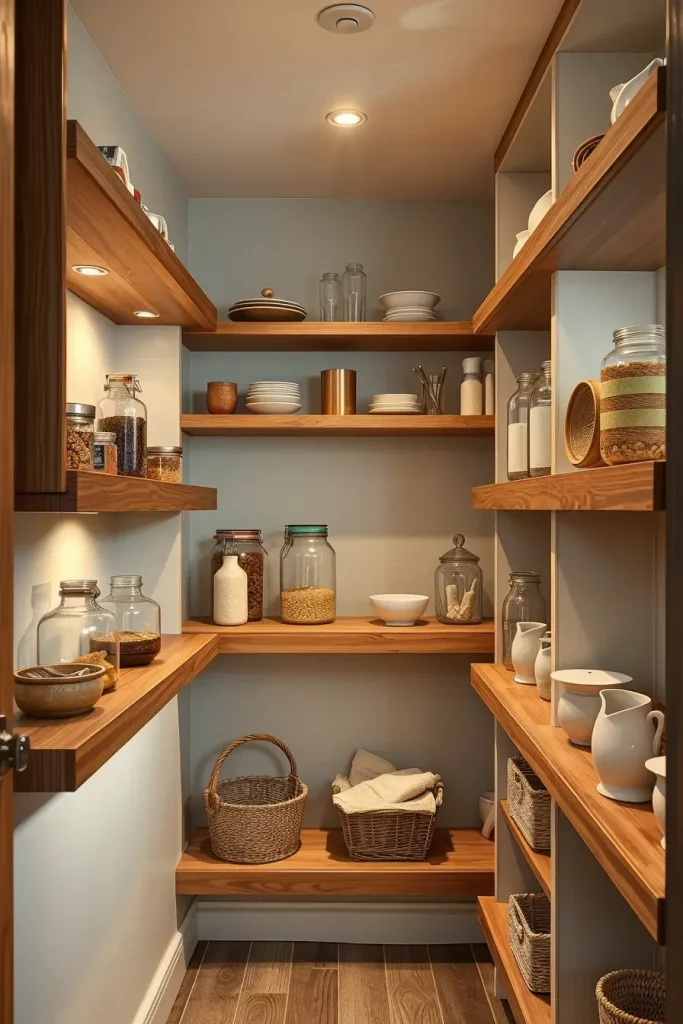 64 Narrow Walk-In Pantry Ideas 2026 for Smart and Stylish Small Spaces