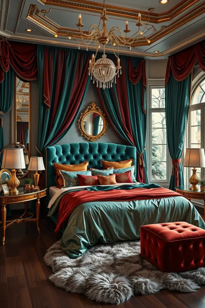 65 Best Xmas Bedroom Decor Ideas 2025 to Create a Cozy and Magical Holiday Retreat