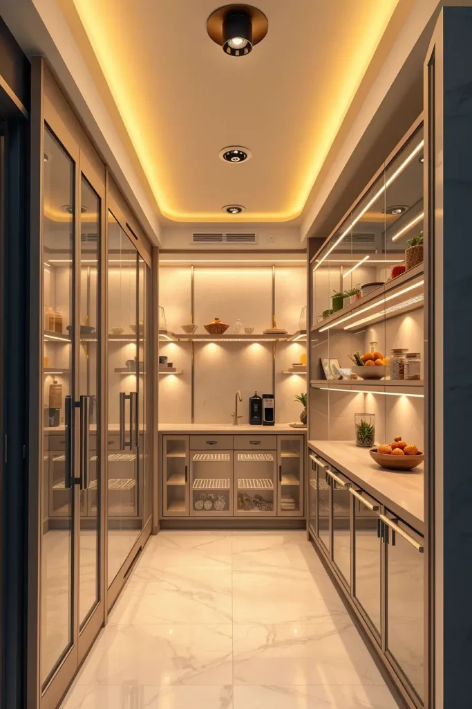 64 Narrow Walk-In Pantry Ideas 2026 for Smart and Stylish Small Spaces
