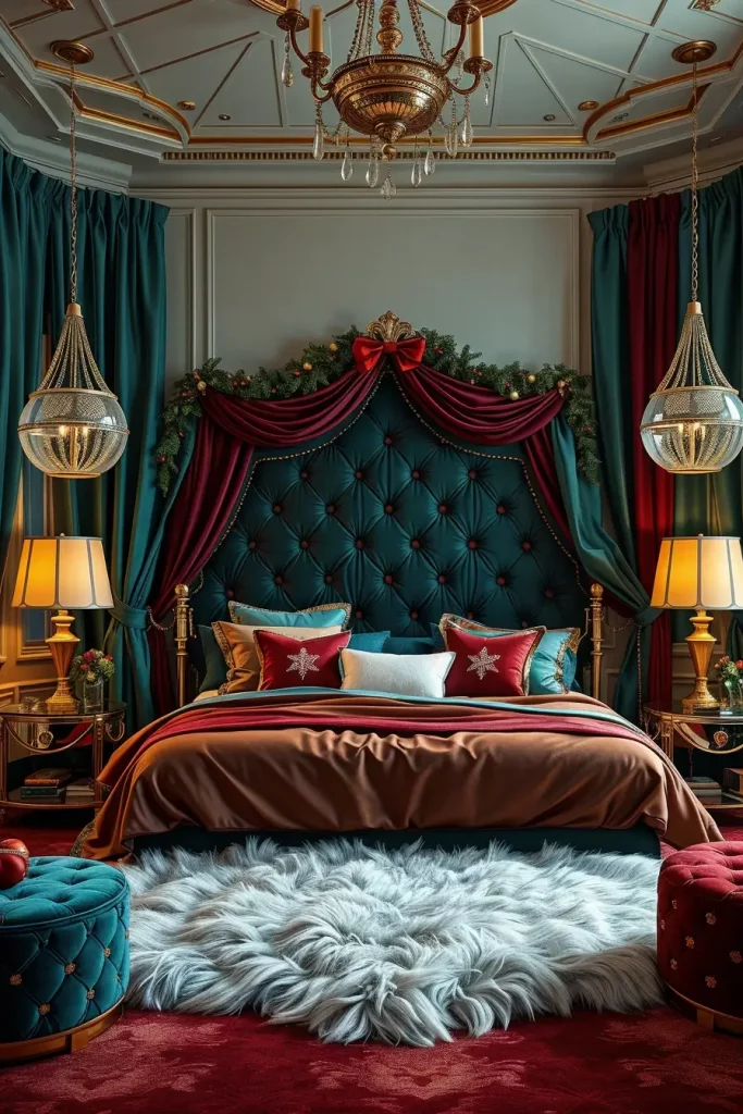 65 Best Xmas Bedroom Decor Ideas 2025 to Create a Cozy and Magical Holiday Retreat