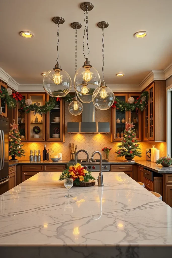 65 Best Xmas Kitchen Decor Inspo 2025: Modern Christmas Kitchen Ideas for a Stylish Holiday Look