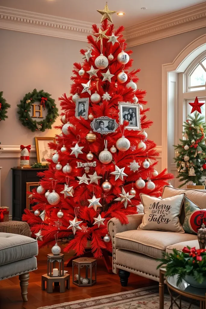 63 Red and Silver Christmas Tree 2025 Ideas for a Timeless Holiday Look