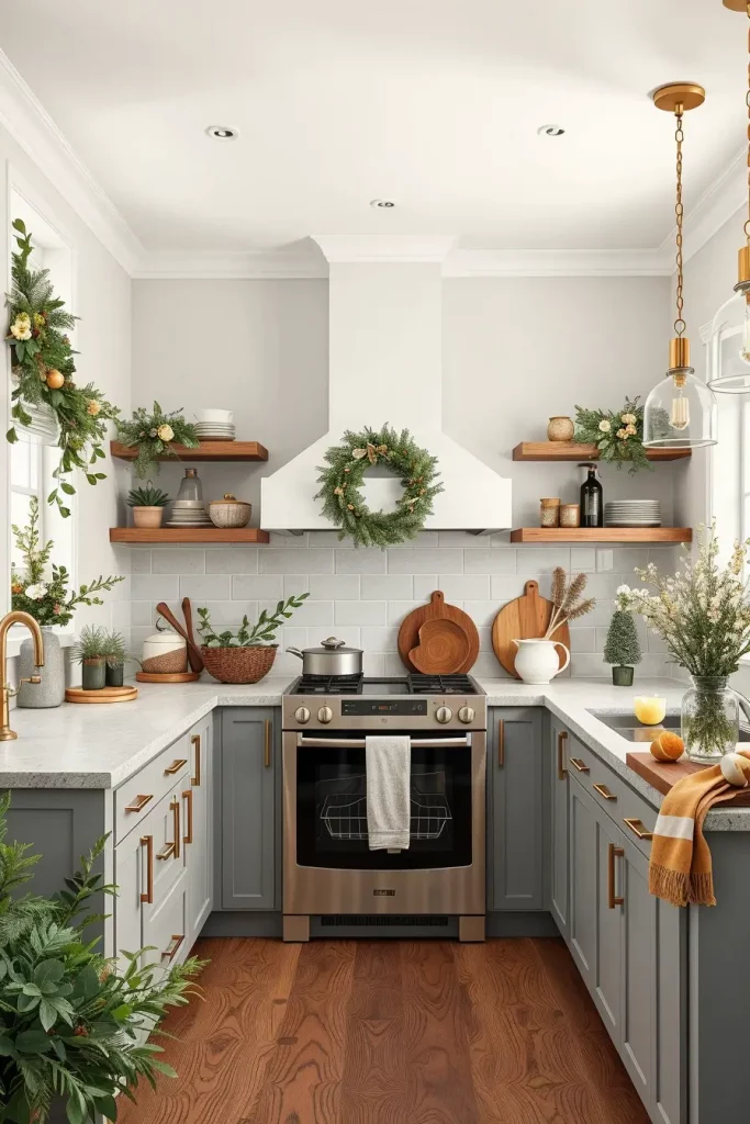 65 Best Xmas Kitchen Decor Inspo 2025: Modern Christmas Kitchen Ideas for a Stylish Holiday Look