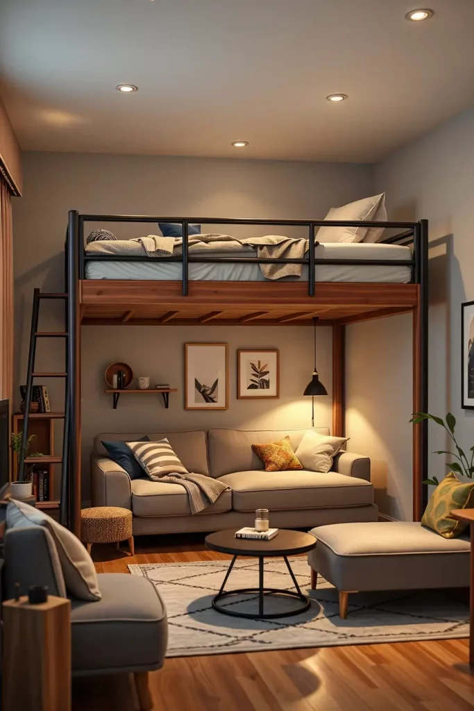64 Loft Bed Ideas 2026: Modern Space-Saving Designs for Small Bedrooms