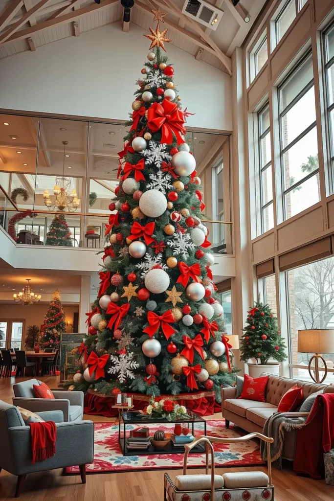 63 Red and Silver Christmas Tree 2025 Ideas for a Timeless Holiday Look