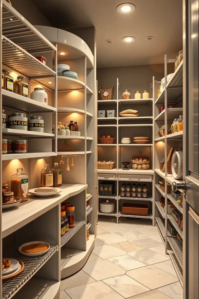 64 Narrow Walk-In Pantry Ideas 2026 for Smart and Stylish Small Spaces