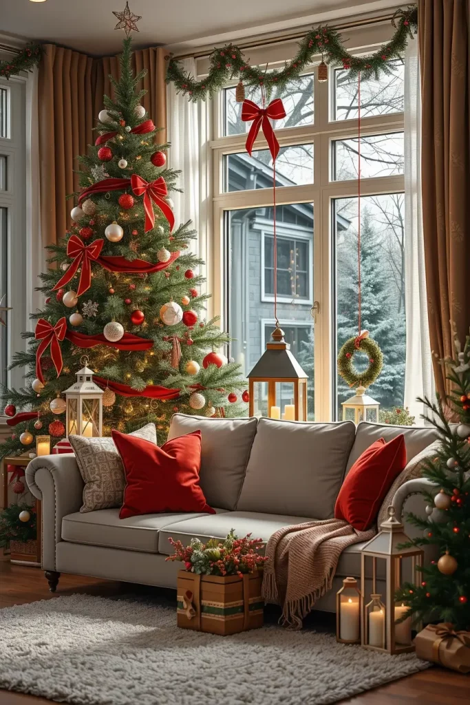 64 Red and White Christmas Tree 2025 Ideas for a Stylish Holiday Home