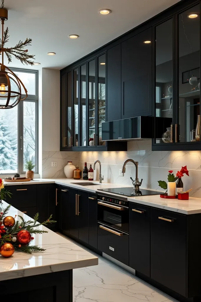 65 Best Xmas Kitchen Decor Inspo 2025: Modern Christmas Kitchen Ideas for a Stylish Holiday Look