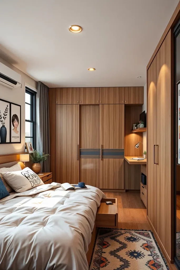 62 Small Bedroom Ideas 2026: Smart Designs, Storage & Modern Layouts