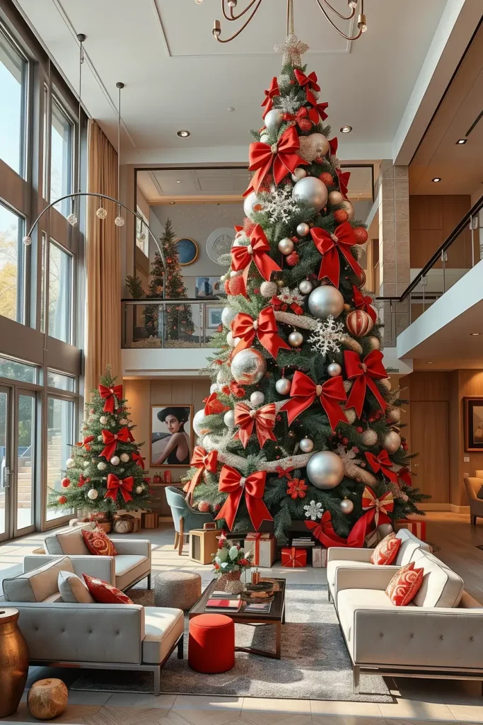 63 Red and Silver Christmas Tree 2025 Ideas for a Timeless Holiday Look