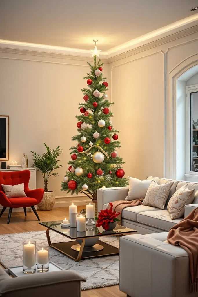 64 Red and White Christmas Tree 2025 Ideas for a Stylish Holiday Home