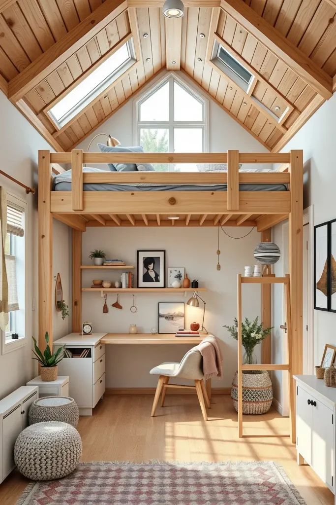 64 Loft Bed Ideas 2026: Modern Space-Saving Designs for Small Bedrooms