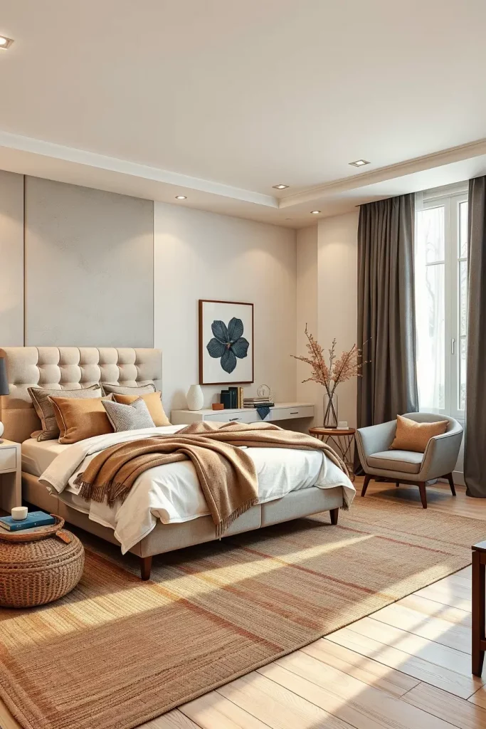 63 Neutrals Bedroom Ideas 2026 for Stylish and Serene Interiors