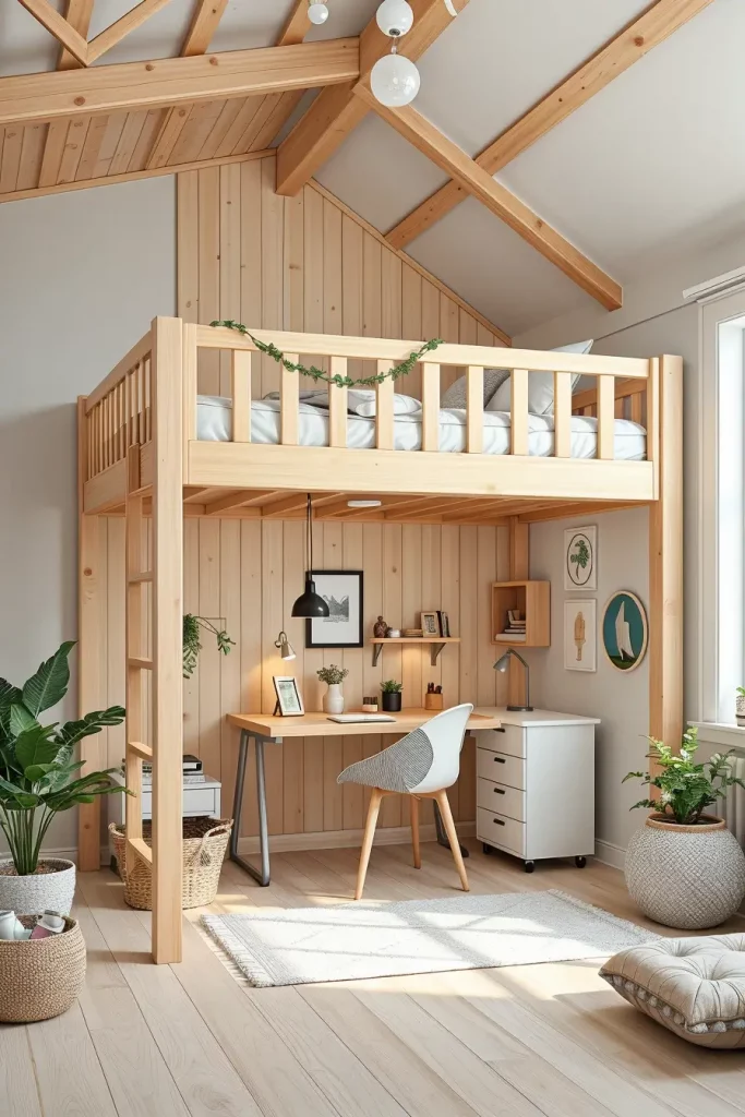 64 Loft Bed Ideas 2026: Modern Space-Saving Designs for Small Bedrooms