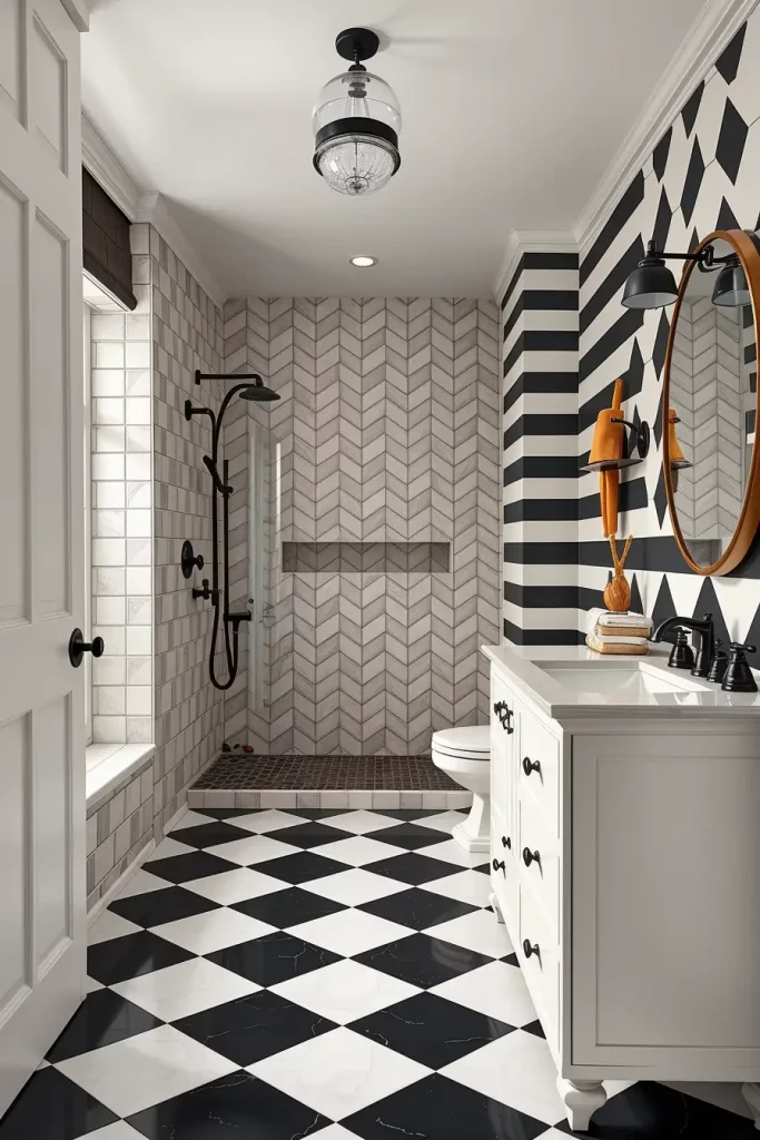 64 Black and White Bathroom Ideas 2026 for Modern and Timeless Designs