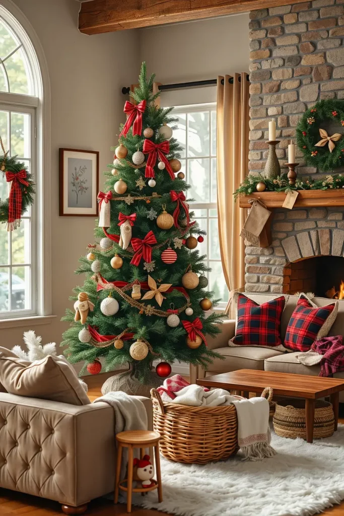64 Red and White Christmas Tree 2025 Ideas for a Stylish Holiday Home