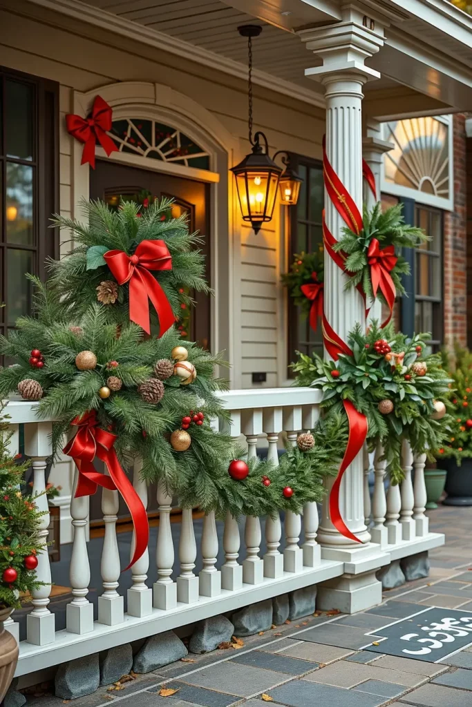 66 Front Porch Christmas Decor Ideas 2025 to Inspire a Festive Welcome