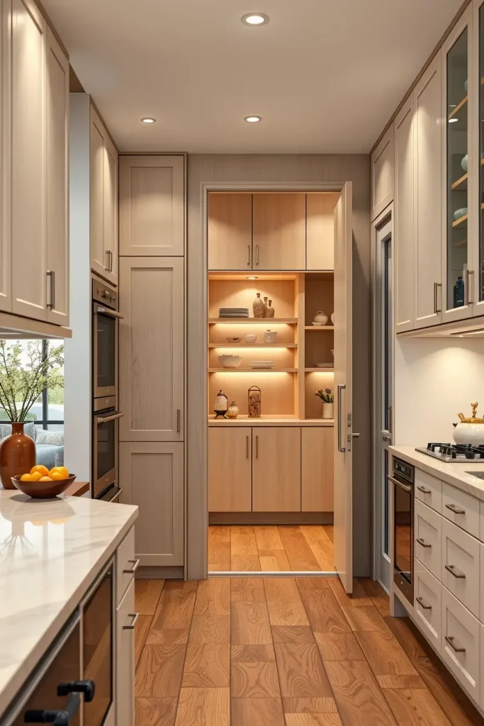 64 Narrow Walk-In Pantry Ideas 2026 for Smart and Stylish Small Spaces