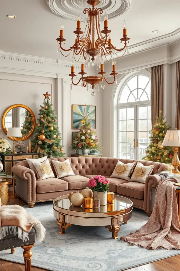 65 Best Xmas Decor for Living Room 2025: Stylish Holiday Ideas to Transform Your Space