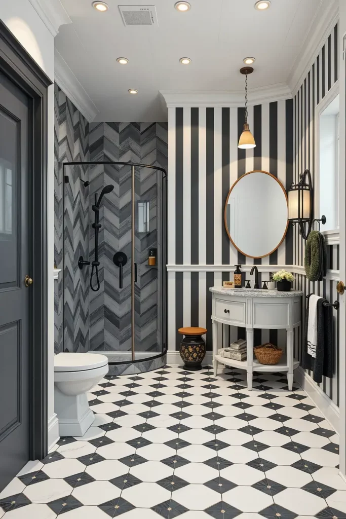64 Black and White Bathroom Ideas 2026 for Modern and Timeless Designs