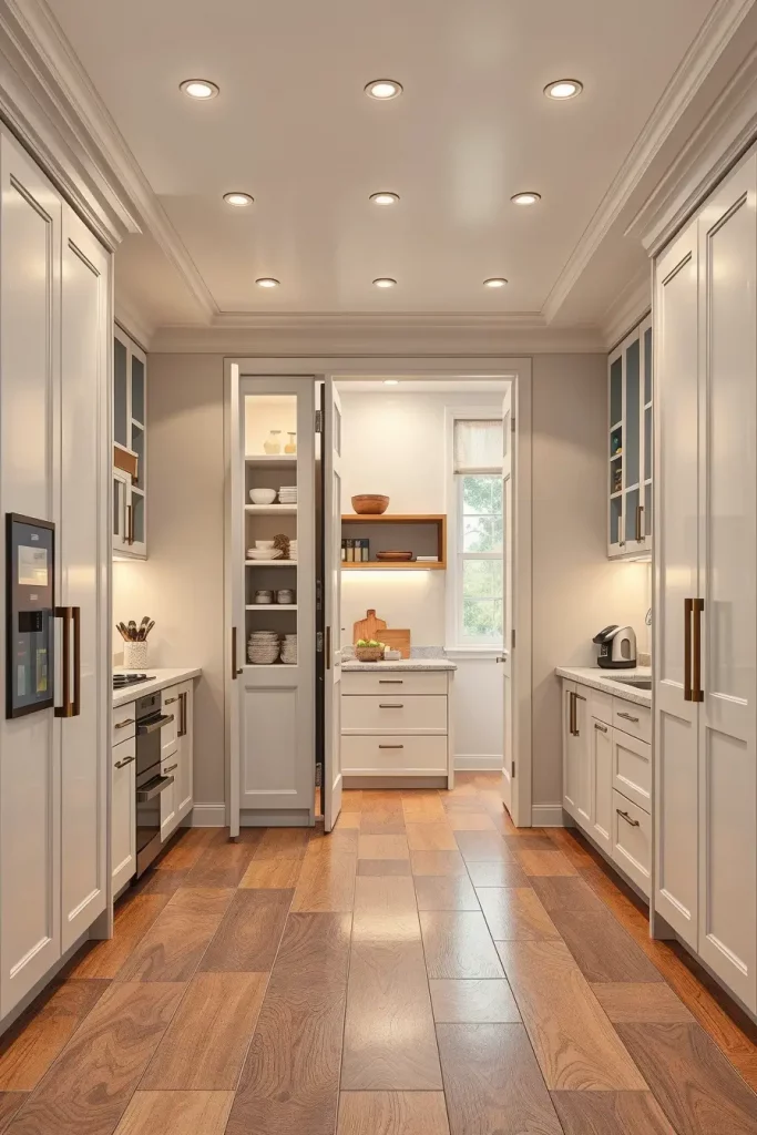 64 Narrow Walk-In Pantry Ideas 2026 for Smart and Stylish Small Spaces