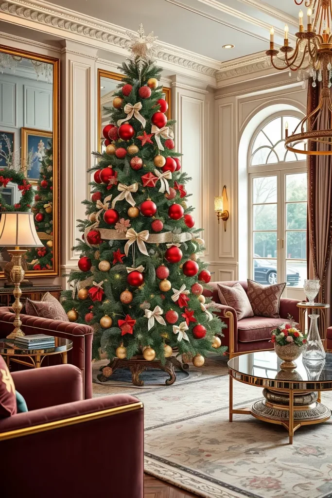 64 Red and White Christmas Tree 2025 Ideas for a Stylish Holiday Home