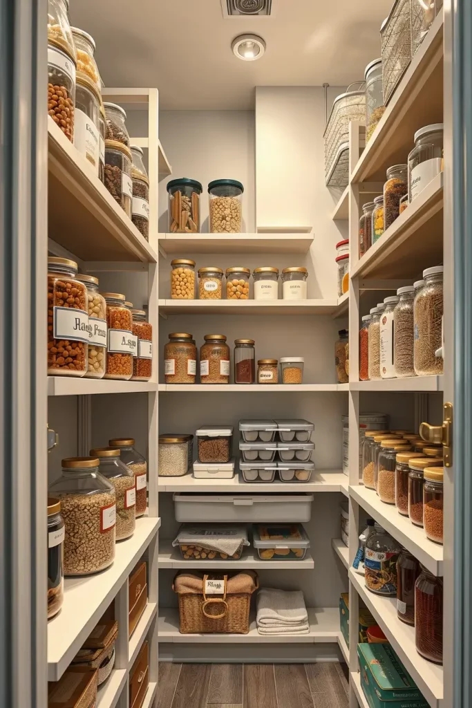 64 Narrow Walk-In Pantry Ideas 2026 for Smart and Stylish Small Spaces