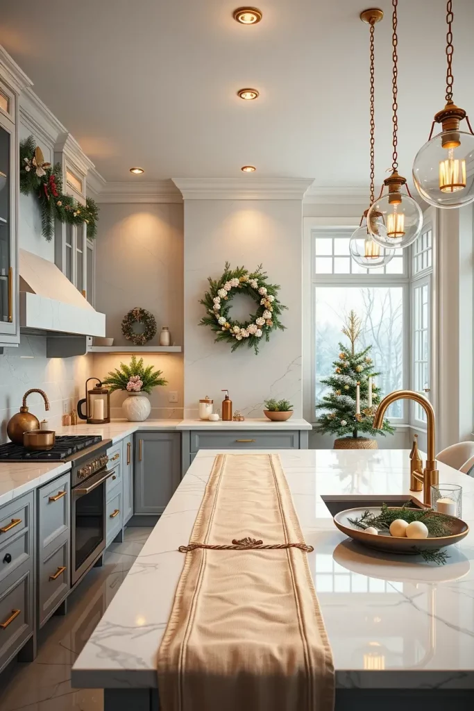 65 Best Xmas Kitchen Decor Inspo 2025: Modern Christmas Kitchen Ideas for a Stylish Holiday Look