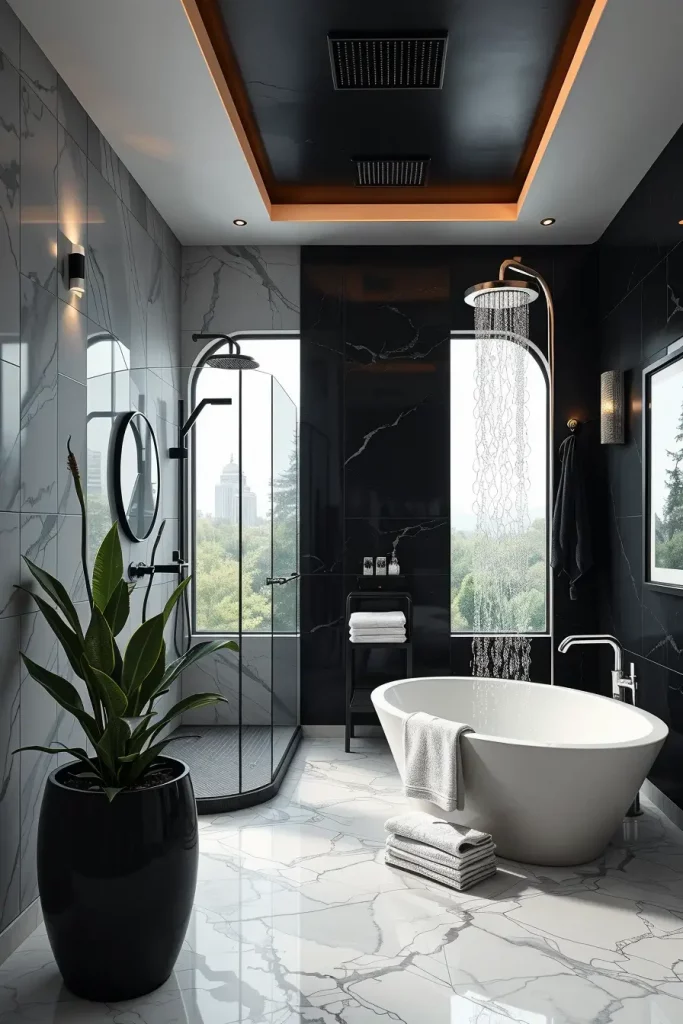64 Black and White Bathroom Ideas 2026 for Modern and Timeless Designs