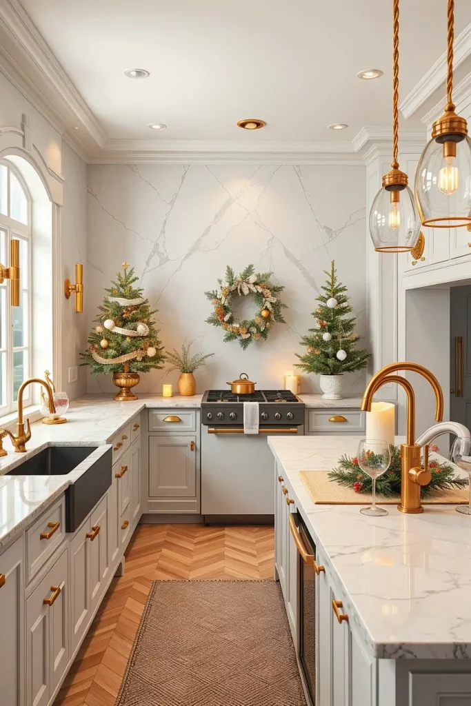 65 Best Xmas Kitchen Decor Inspo 2025: Modern Christmas Kitchen Ideas for a Stylish Holiday Look