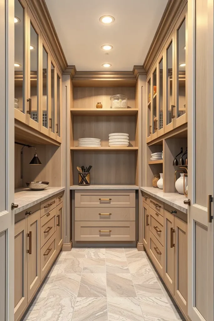 64 Narrow Walk-In Pantry Ideas 2026 for Smart and Stylish Small Spaces