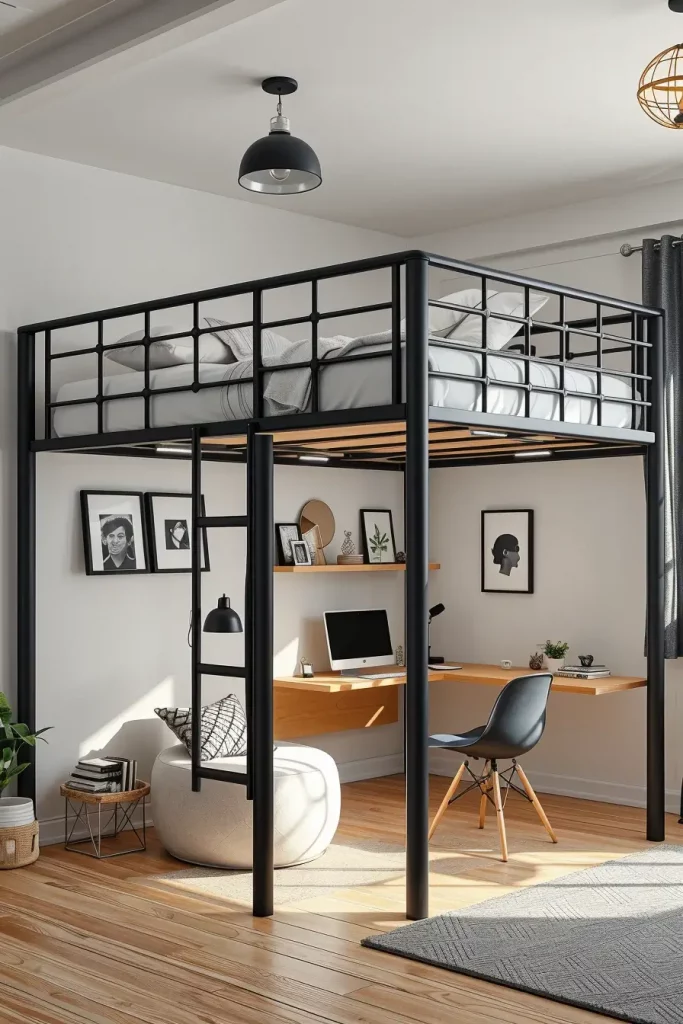 64 Loft Bed Ideas 2026: Modern Space-Saving Designs for Small Bedrooms
