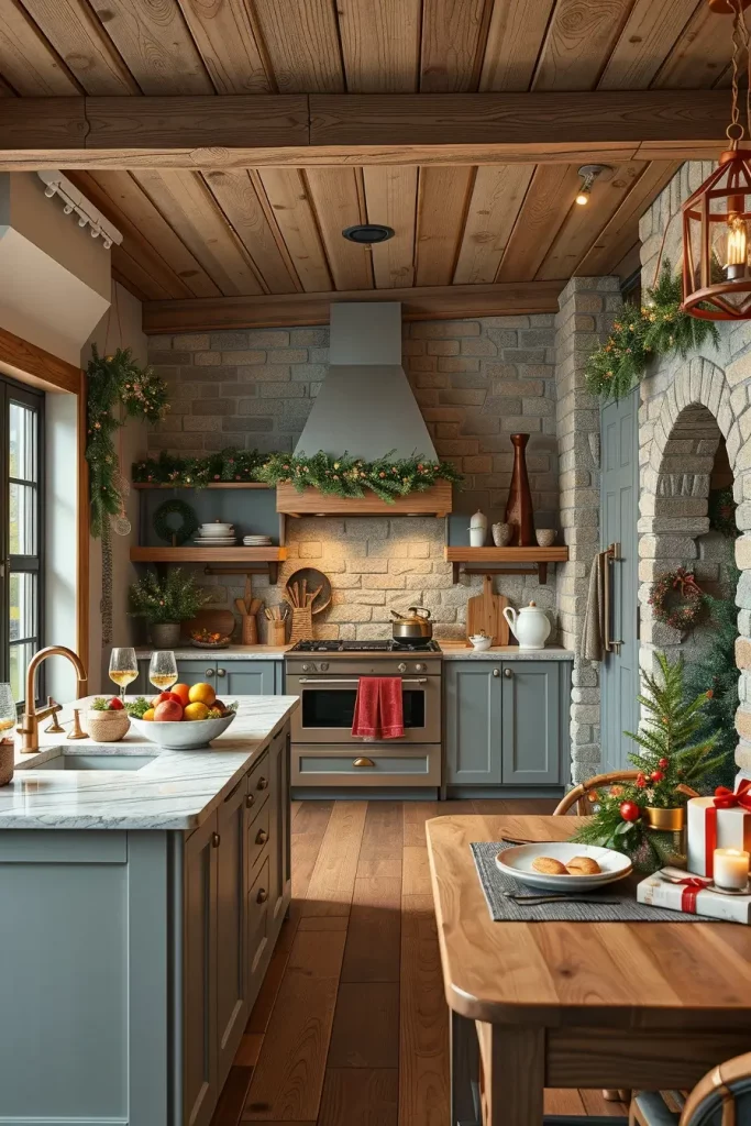 65 Best Xmas Kitchen Decor Inspo 2025: Modern Christmas Kitchen Ideas for a Stylish Holiday Look