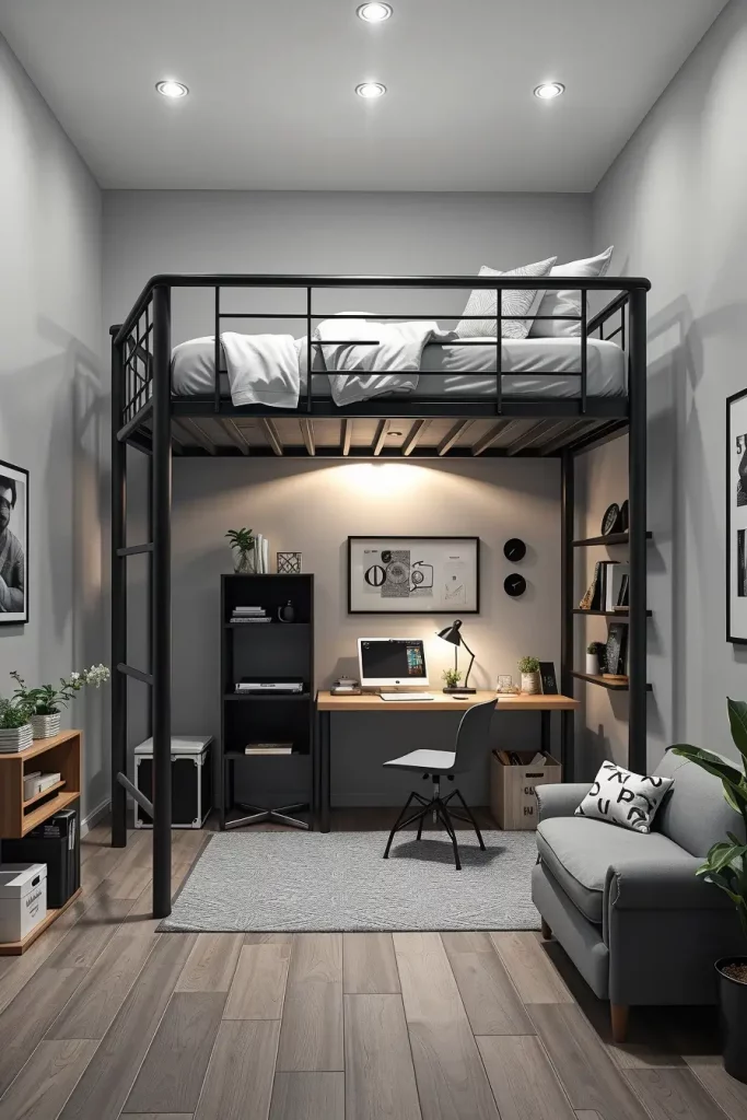 64 Loft Bed Ideas 2026: Modern Space-Saving Designs for Small Bedrooms