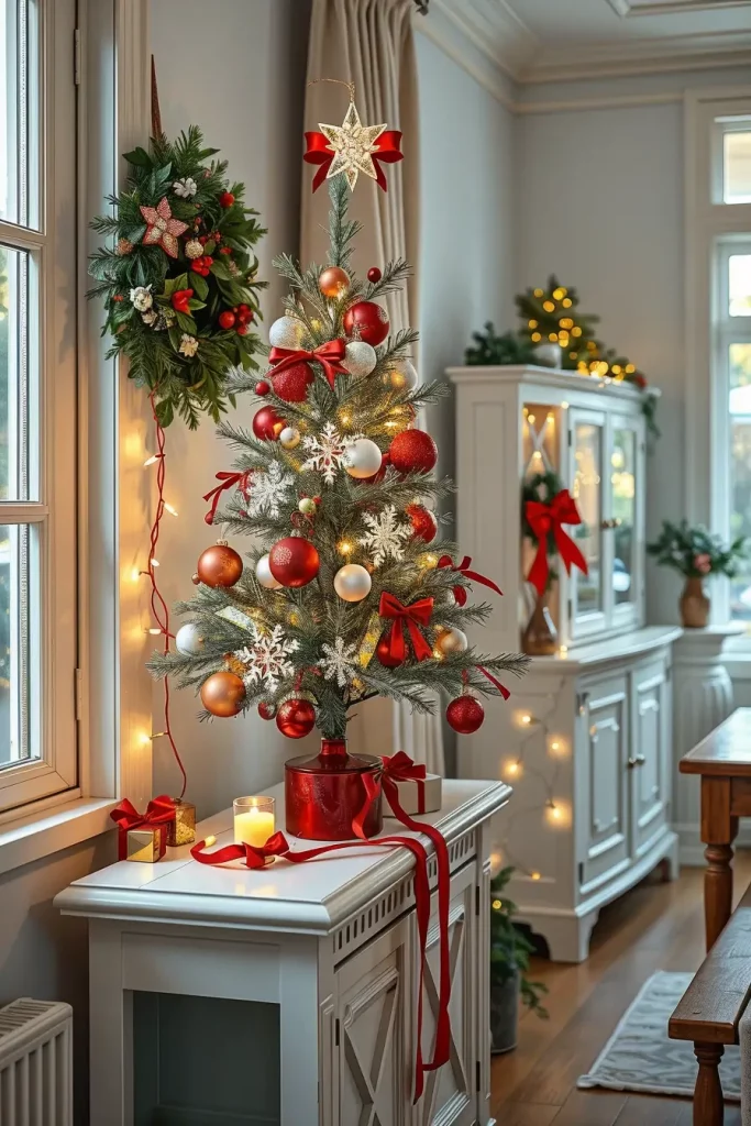 64 Red and White Christmas Tree 2025 Ideas for a Stylish Holiday Home