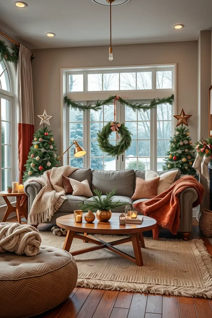 65 Best Xmas Decor for Living Room 2025: Stylish Holiday Ideas to Transform Your Space