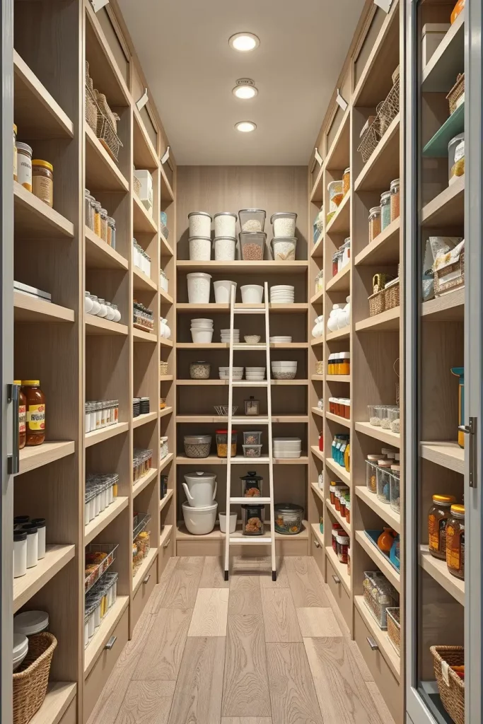 64 Narrow Walk-In Pantry Ideas 2026 for Smart and Stylish Small Spaces
