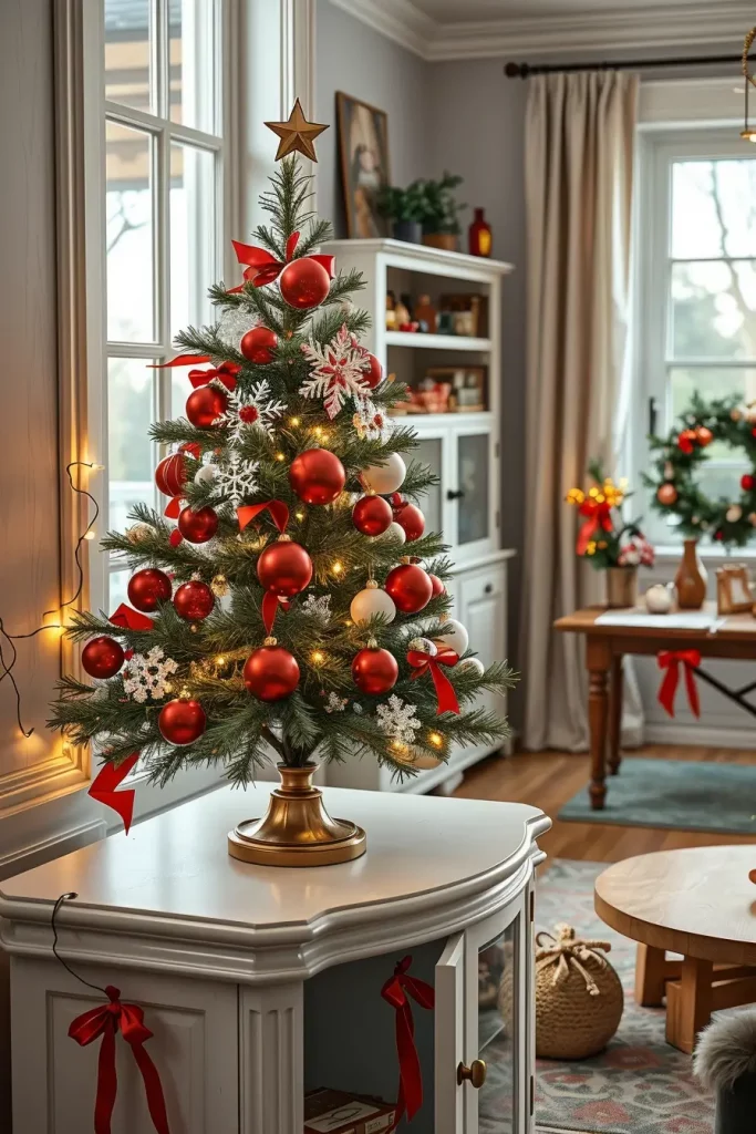 64 Red and White Christmas Tree 2025 Ideas for a Stylish Holiday Home