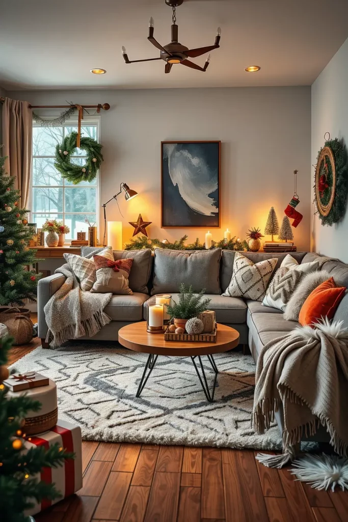 65 Best Xmas Decor for Living Room 2025: Stylish Holiday Ideas to Transform Your Space