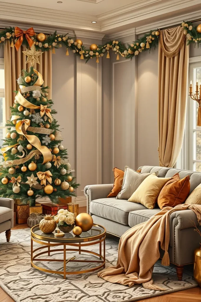 62 Gold Christmas Tree 2025 Ideas for Elegant Holiday Decor