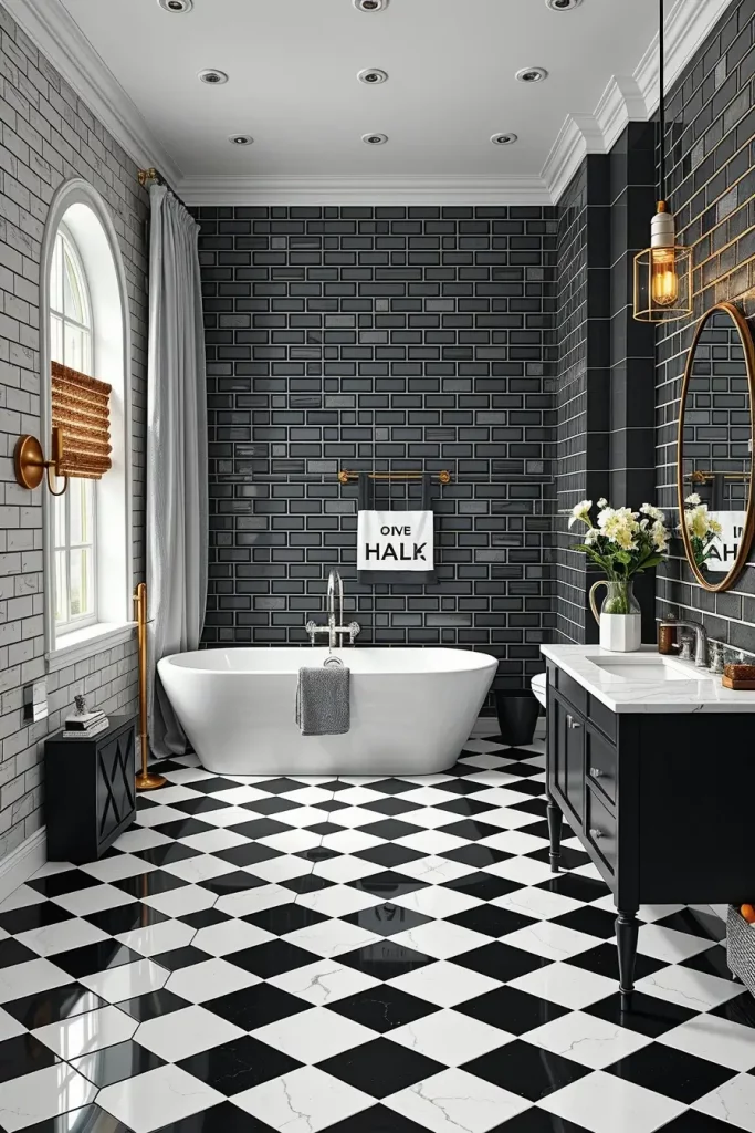 64 Black and White Bathroom Ideas 2026 for Modern and Timeless Designs