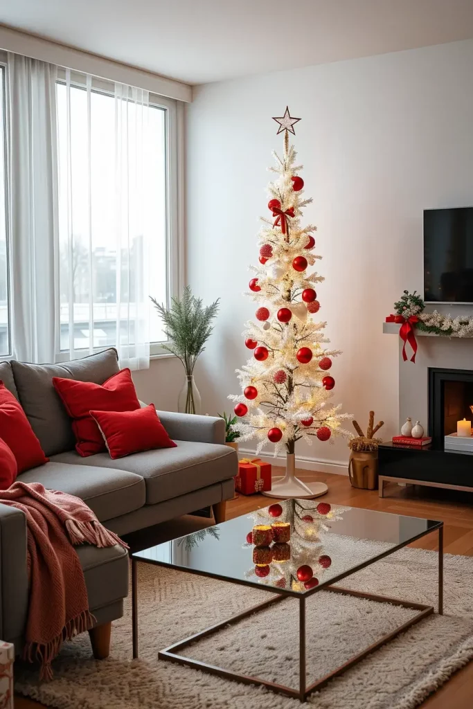 64 Red and White Christmas Tree 2025 Ideas for a Stylish Holiday Home
