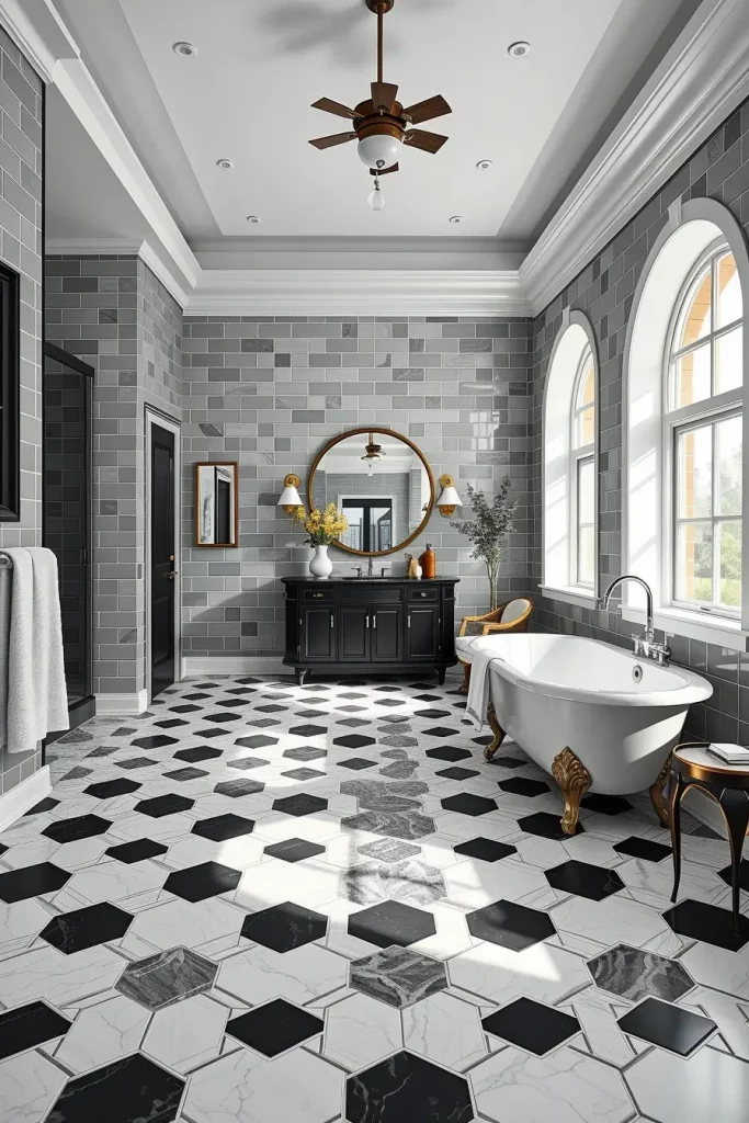 64 Black and White Bathroom Ideas 2026 for Modern and Timeless Designs