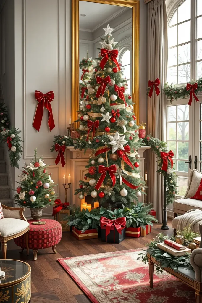 63 Red and Silver Christmas Tree 2025 Ideas for a Timeless Holiday Look