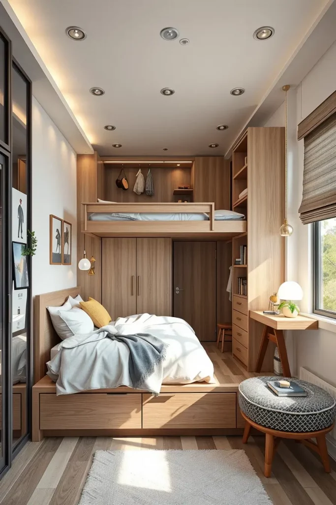 64 Loft Bed Ideas 2026: Modern Space-Saving Designs for Small Bedrooms