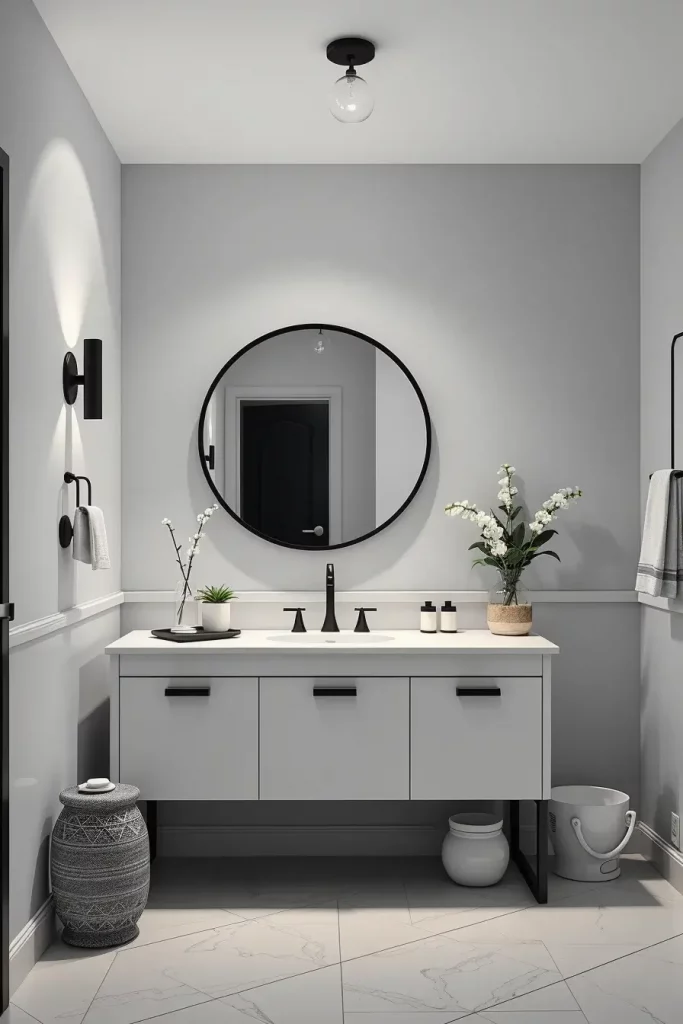 64 Black and White Bathroom Ideas 2026 for Modern and Timeless Designs