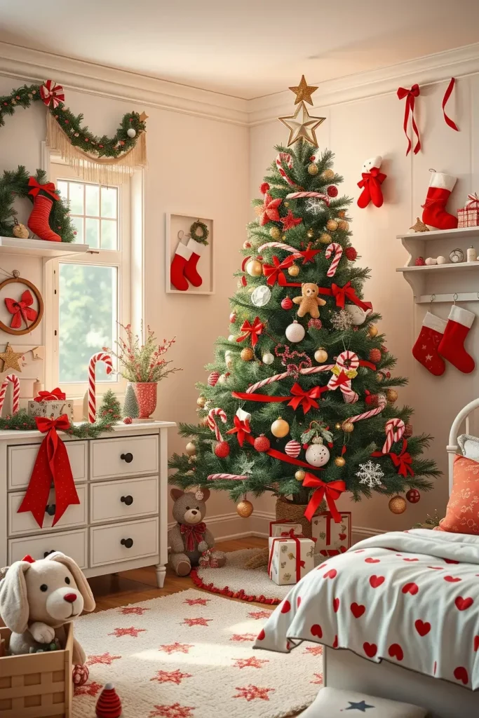 64 Red and White Christmas Tree 2025 Ideas for a Stylish Holiday Home