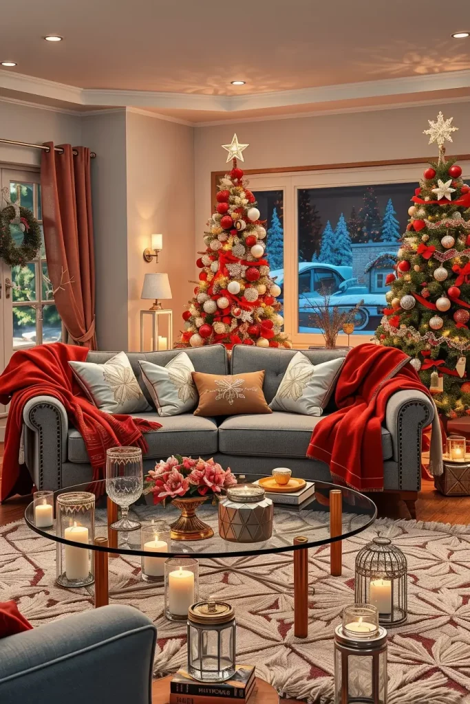 63 Red and Silver Christmas Tree 2025 Ideas for a Timeless Holiday Look